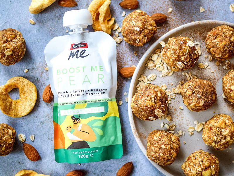 PEAR & ALMOND BLISS BALL RECIPE