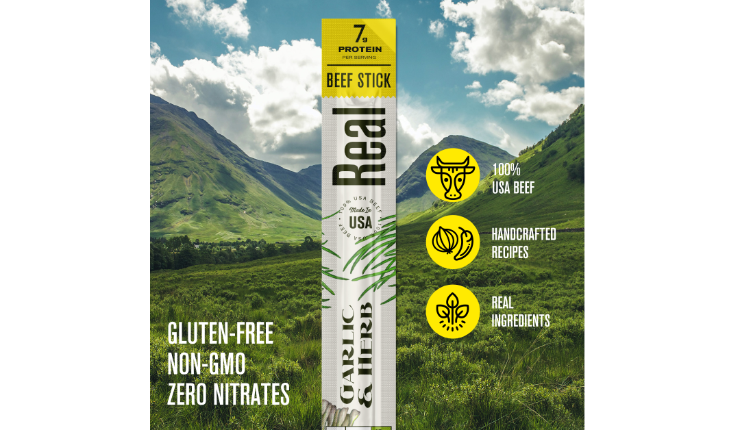 REAL SNACKS BEEF STICKS