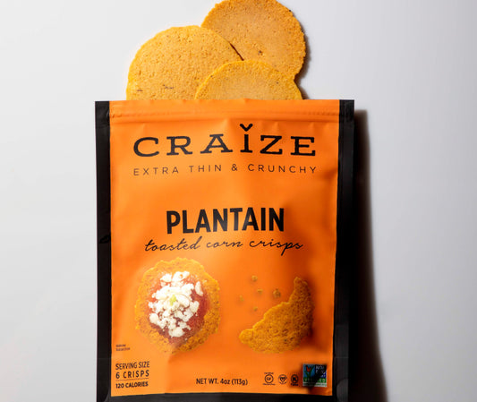 Criaze Plantain Toasted Corn Crisps