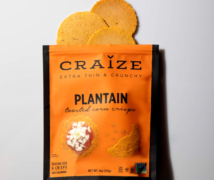 Criaze Plantain Toasted Corn Crisps