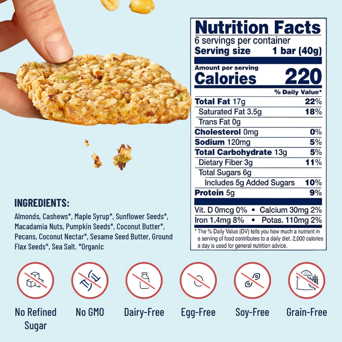 Salted Maple Pecan Six Pack