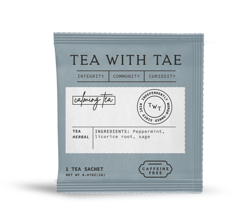 Calming Tea 50 ct. Overwrap Bag