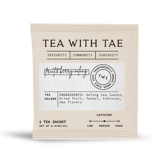 Fruit & Berry Oolong 50 ct. Overwrap Bag