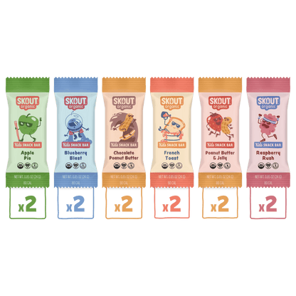 Skout Organic Kids Bar Sample Pack