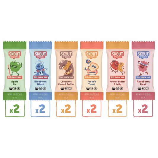 Skout Organic Kids Bar Sample Pack