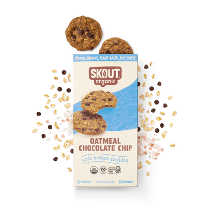 Skout Organic Oatmeal Chocolate Chip Soft Baked Cookies