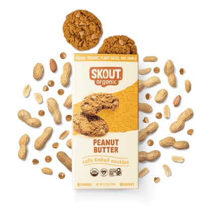 Skout Organic Peanut Butter Soft Baked Cookies
